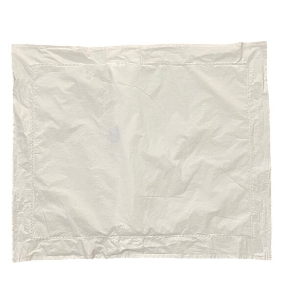Pine Cone Hill White Cotton Standard Pillow Sham Linens Bedding Classic - Picture 1 of 7